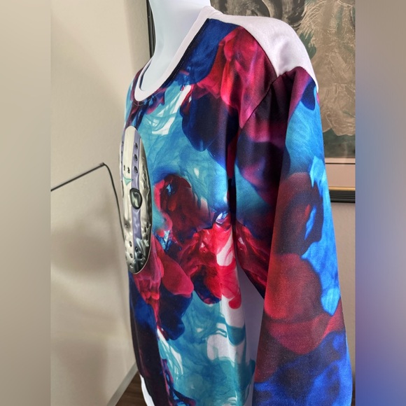 STREETZ IZ WATCHIN Jason Voorhees Friday the 13th Crewneck Sweatshirt 
Men’s 2XL - Picture 6 of 12